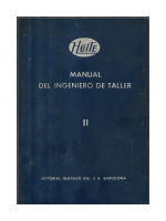 Manual del Ingeniero de Taller II