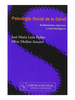 Psicología social de la salud: Fundamentos teóricos y metodológicos