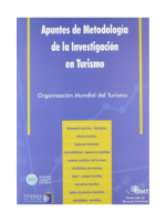 Apuntes de metodología de la investigación en turismo