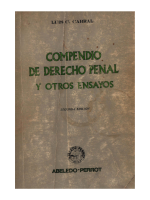 COMPENDIO DE DERECHO PENAL Y OTROS ENSAYOS / 2 ED. / PD.