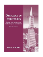 Dynamics of Structures: Theory and Applications to Earthquake Engineering (4ta Edición)