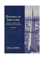 Dynamics of Structures: Theory and Applications to Earthquake Engineering