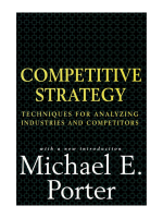 competitive strategy,techniques for analyzing industries and competitors