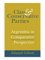 Class and Conservative Parties: Argentina in Comparative Perspective