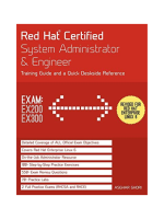 Red Hat Certified System Administrator & Engineer: Training Guide and a Quick Deskside Reference, Exams EX200 & EX300