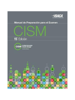 Manual de Preparación para el Examen CISM 15° edición
