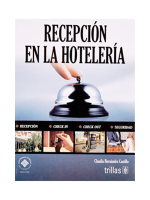 Recepcion en la hoteleria / Reception at the Hotel