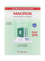 Macros. Automatiza tu trabajo. Excel 2016