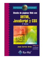 Diseño de páginas web con XHTML, JavaScript y CSS