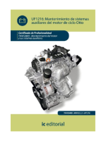 Mantenimiento de sistemas auxiliares del motor de ciclo OTTO. TMVG0409 - Mantenimiento del motor y sus sistemas auxuliares