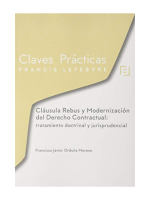 Claves Prácticas Cláusula Rebus y Modernización del Derecho Contractual: tratamiento doctrinal y jurisprudencial
