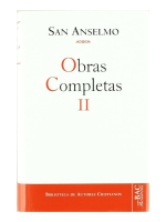 Obras completas de San Anselmo. II