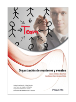 organización de reuniones y eventos