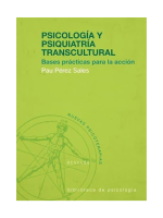 Psicología y psiquiatría transcultural: bases prácticas para la acción