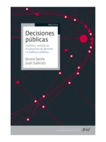 Decisiones públicas. Análisis y estudio de los procesos de decisión en políticas públicas