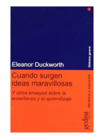 Cuando surgen ideas maravillosas