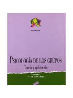 Psicología de los grupos: teoría y aplicación