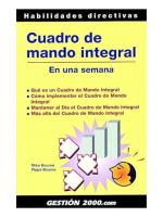 Cuadro de Mando Integral: En una semana
