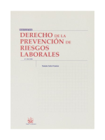 Derecho de la prevención de riesgos laborales (8ª edición)