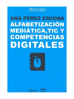 Alfabetización mediática, TIC y competencias digitales