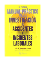 Manual práctico para la investigación de accidentes e incidentes laborales