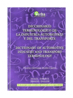 Diccionario terminológico de la industria automotriz y del transporte