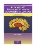Acercamiento Neurolingüístico a las Alteraciones del Lenguaje