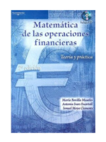 Matemática de las operaciones financieras: teoría y práctica
