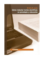 Cómo Redactar Textos Científicos en Psicología y Educación