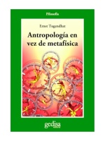 Antropología en vez de metafísica