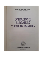 Operaciones bursátiles y extrabursátiles