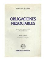 Obligaciones negociables