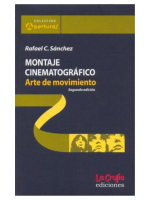 Montaje cinematográfico. Arte de movimiento