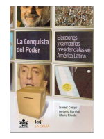 La conquista del poder. Elecciones y campañas presidenciales en América Latina